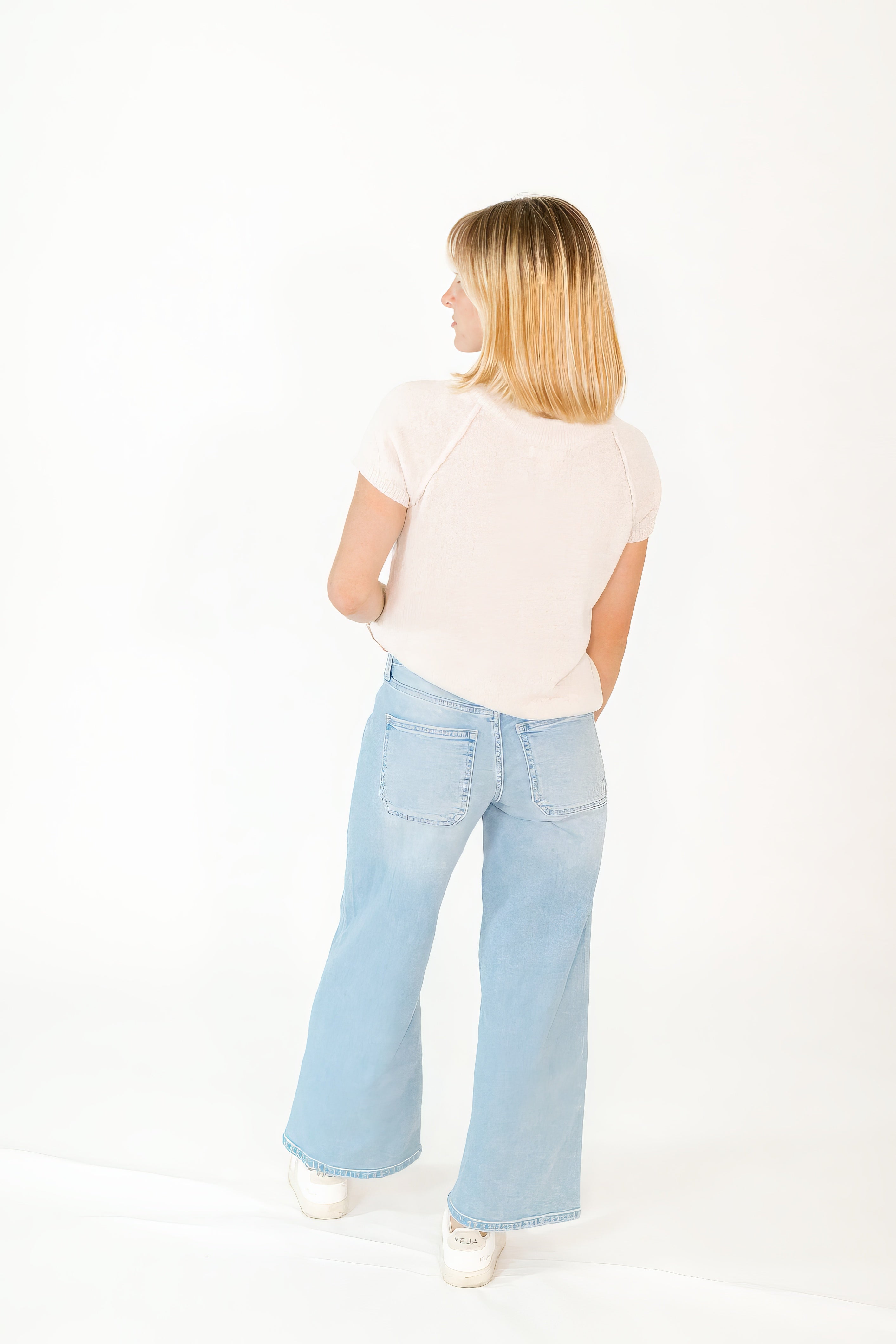 Porridge V-neck Top