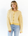 Kellie Crochet Cardigan · Butter