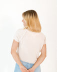 Porridge V-neck Top