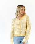 Kellie Crochet Cardigan · Butter