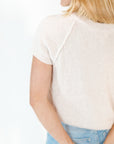 Porridge V-neck Top