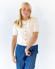 Piper Short Sleeve Cardigan