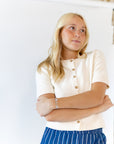Piper Short Sleeve Cardigan