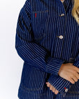 Beau Striped Denim Jacket