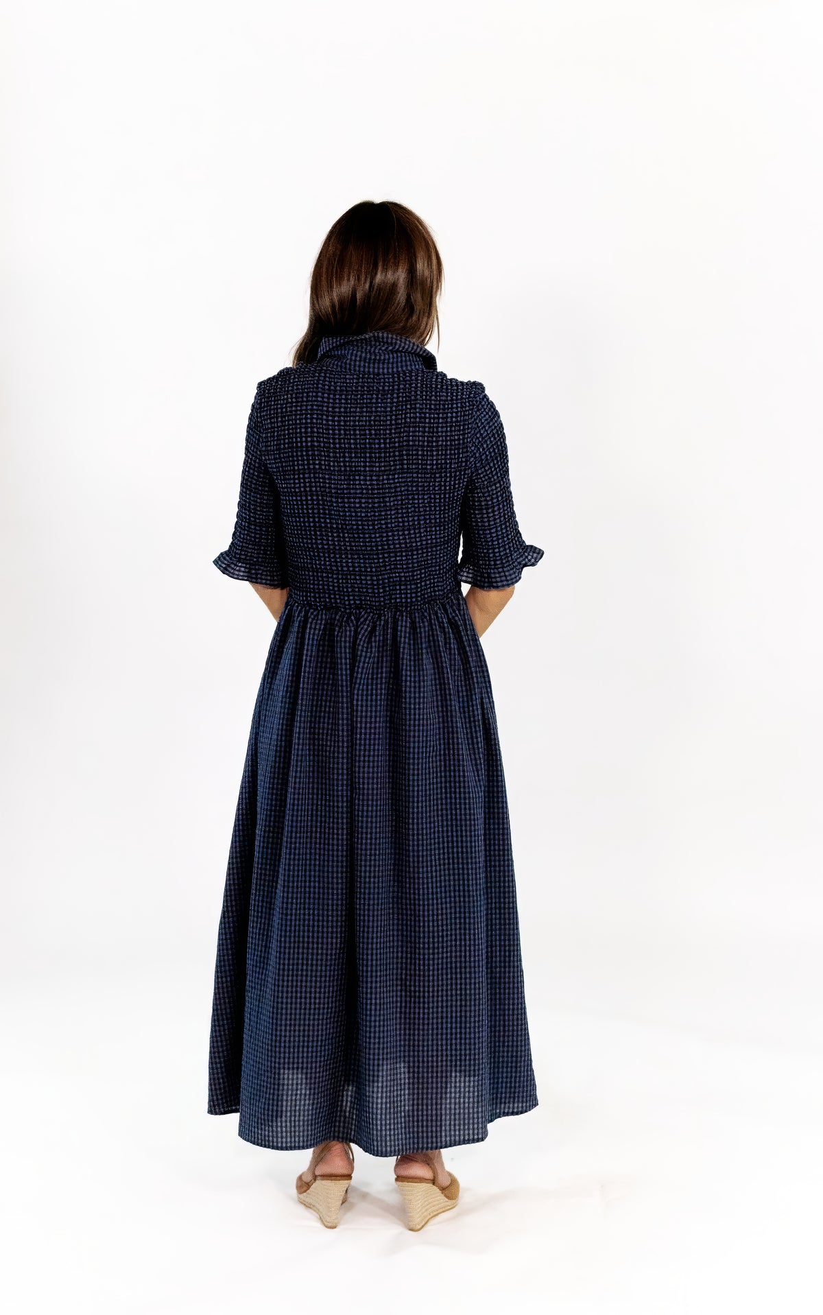 Kadia Gingham Dress