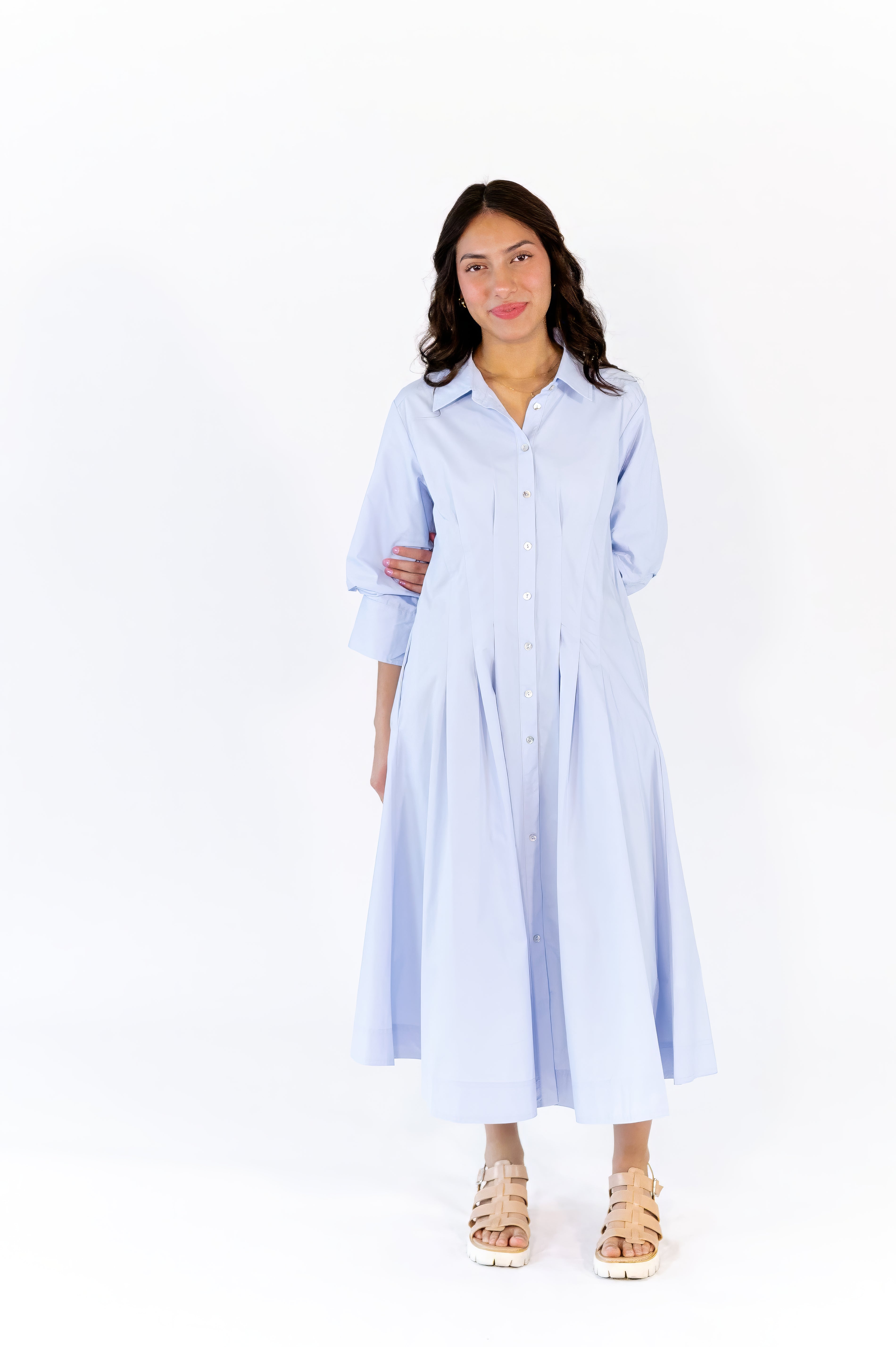 Opal Button Down Maxi