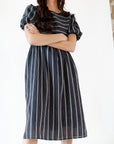 Eden Jacquard Striped Dress