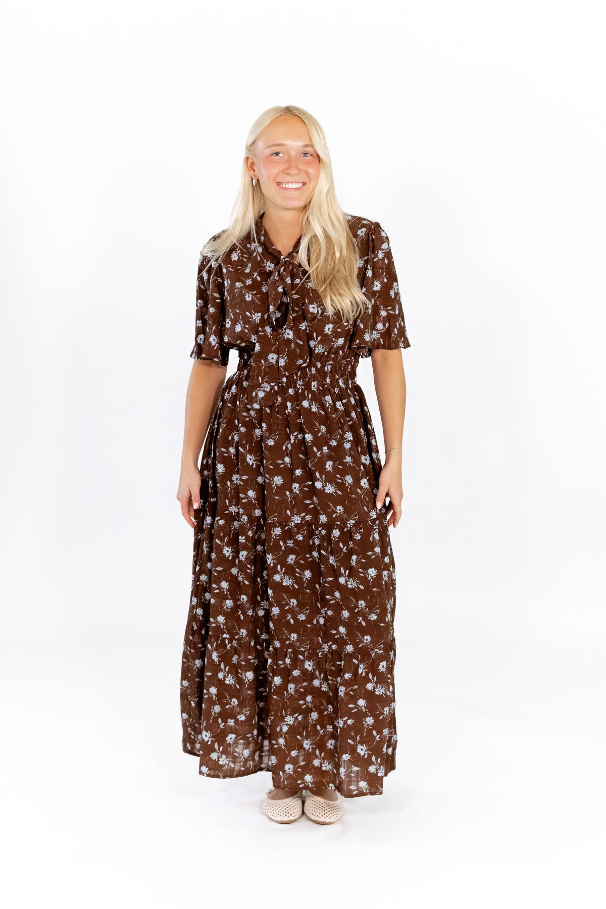 Tommy Floral Tiered Dress