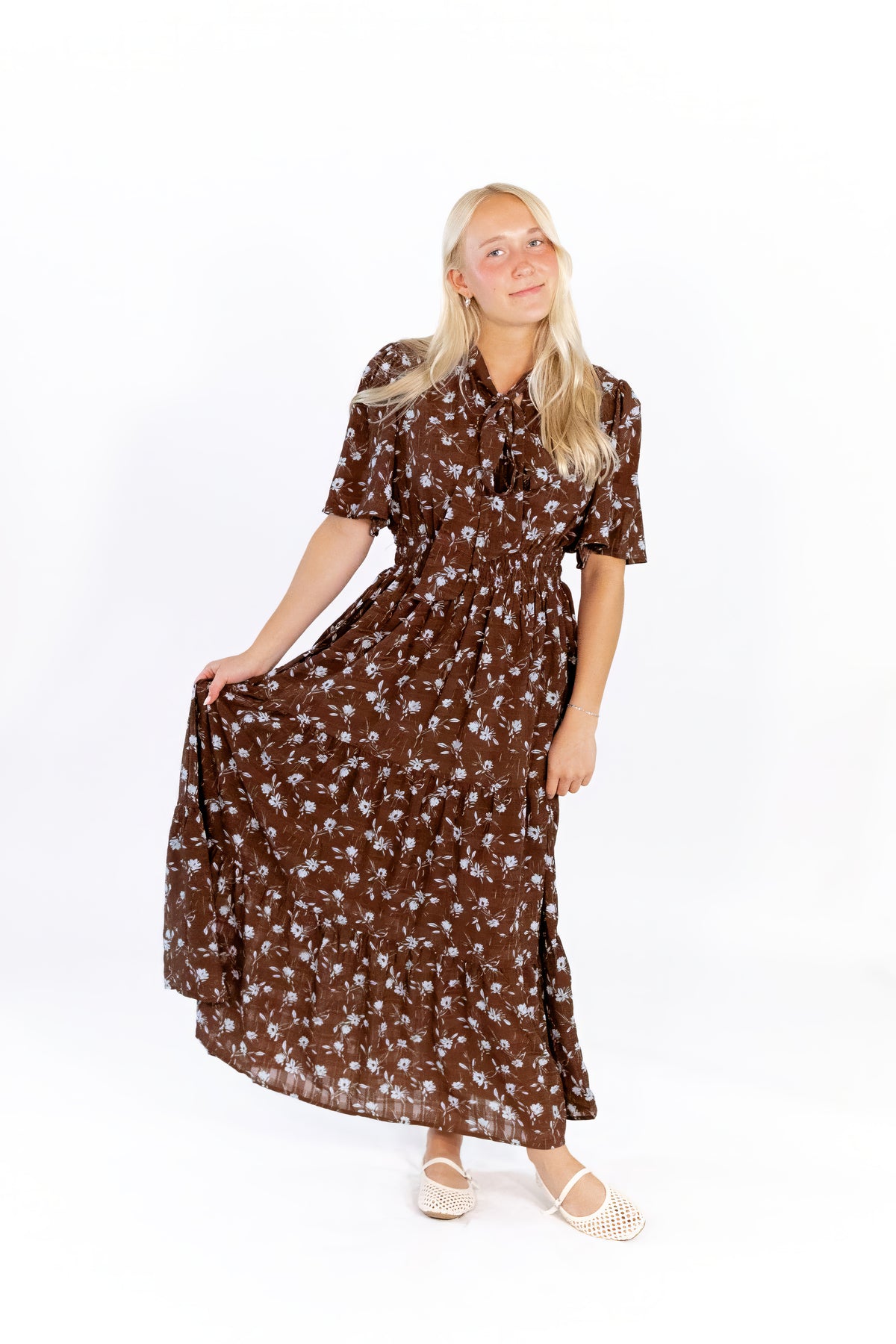 Tommy Floral Tiered Dress
