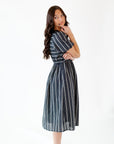 Eden Jacquard Striped Dress