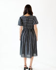 Eden Jacquard Striped Dress