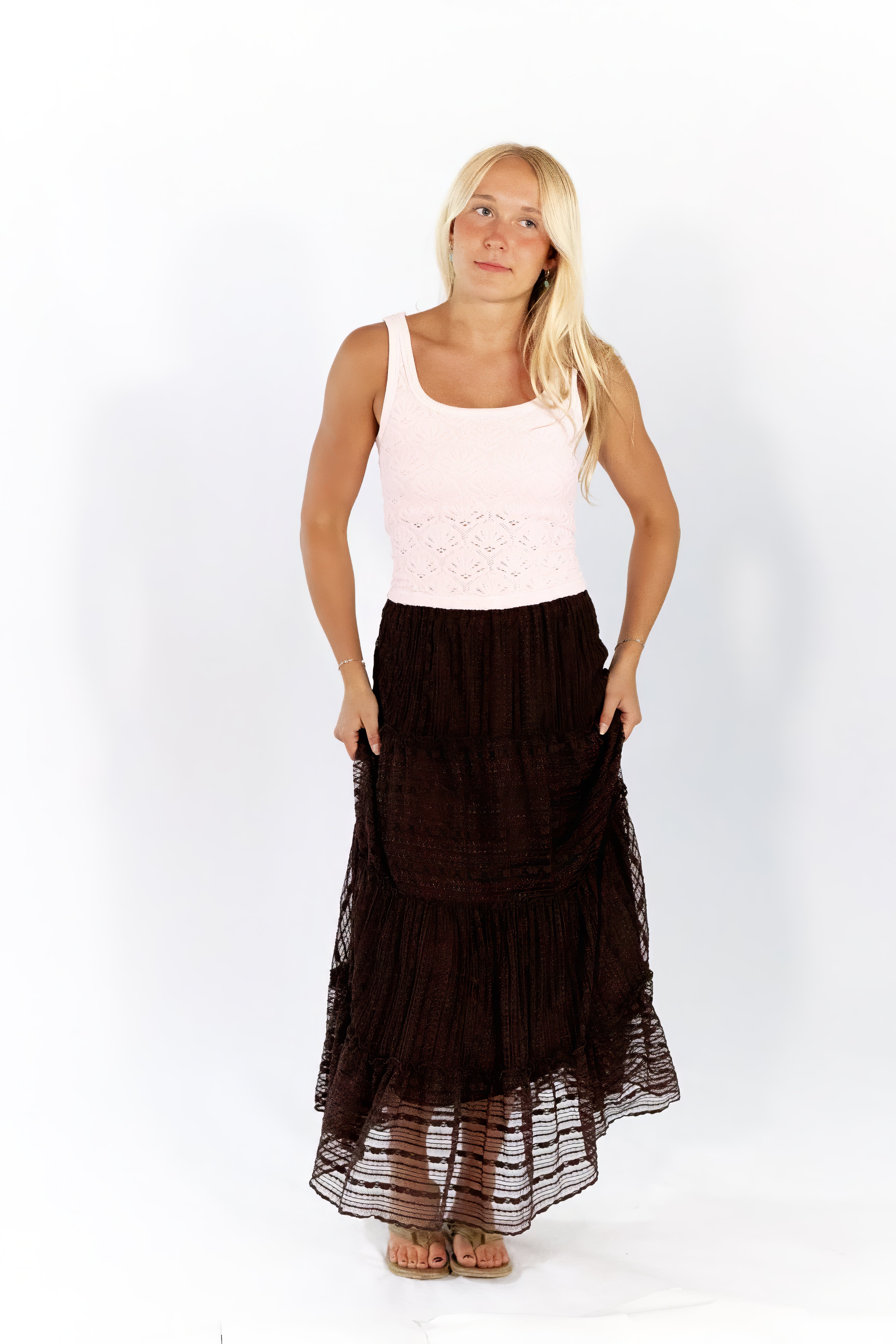 Ely Lace Tank – Twirl Boutique