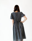 Eden Jacquard Striped Dress