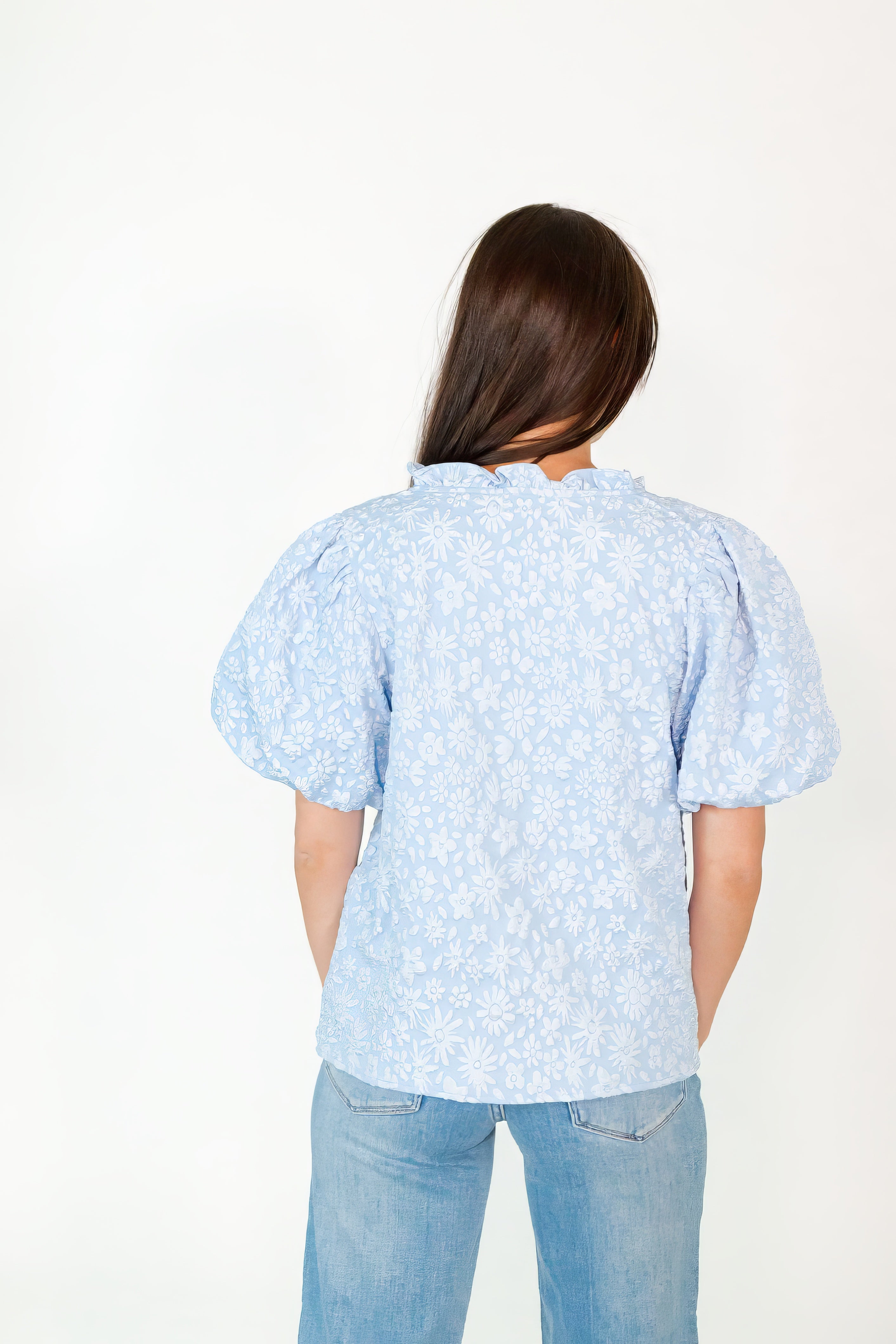 Lizzie Split Neck Top