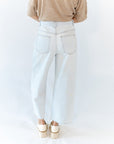 Cassie Embroidered Flower Denim