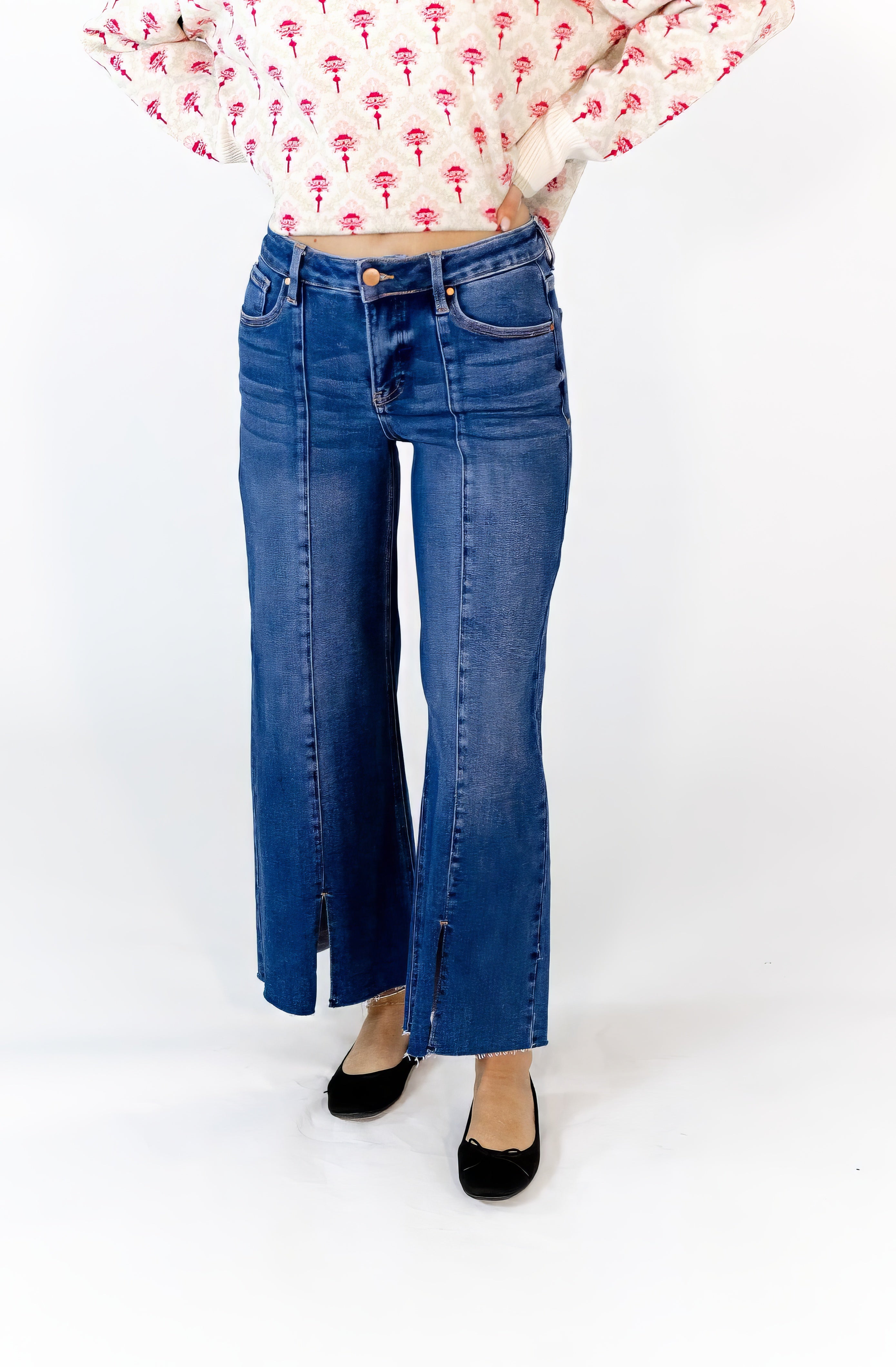 Hattie Front Seam Denim