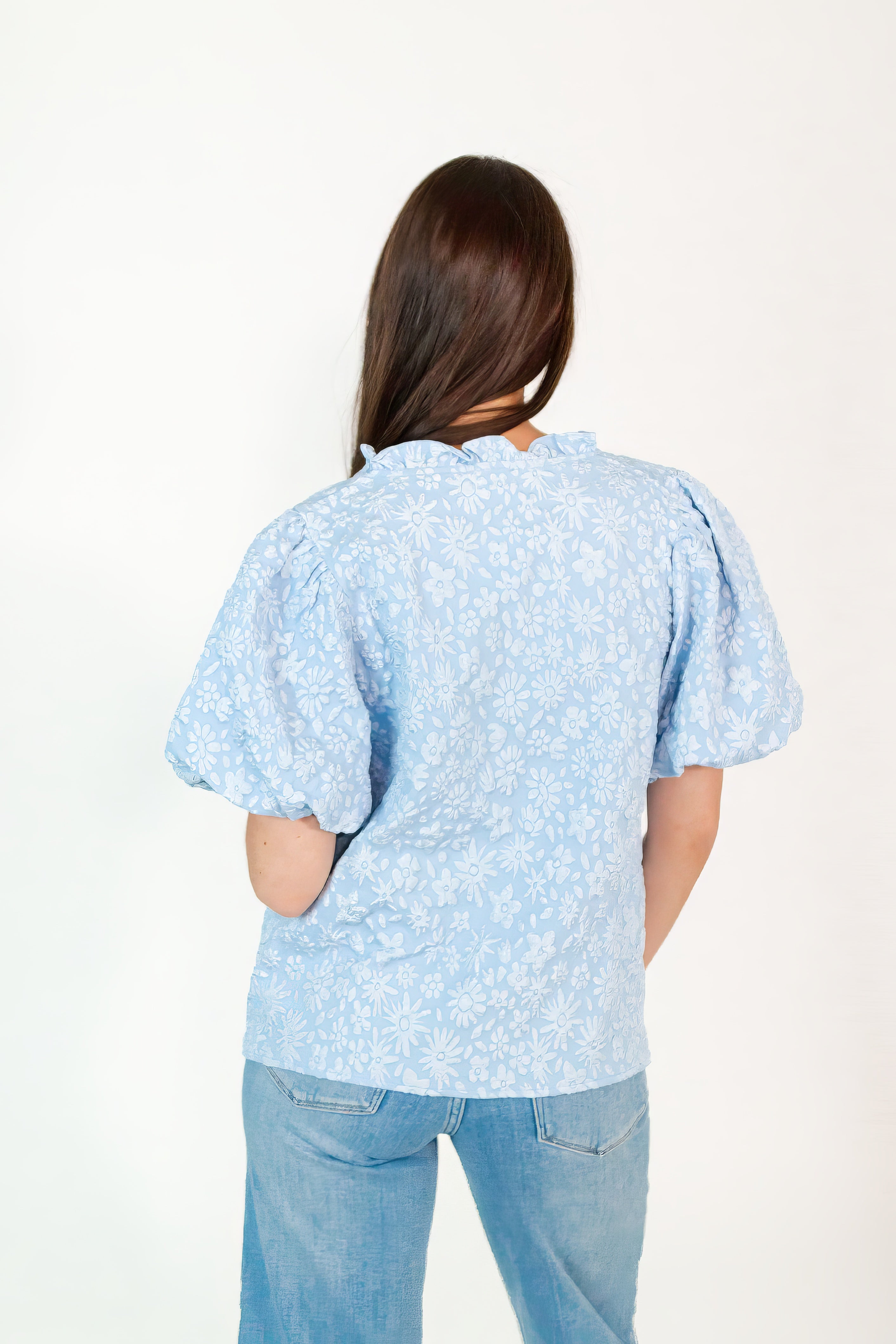 Lizzie Split Neck Top