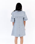 Silvia Collared Denim Dress