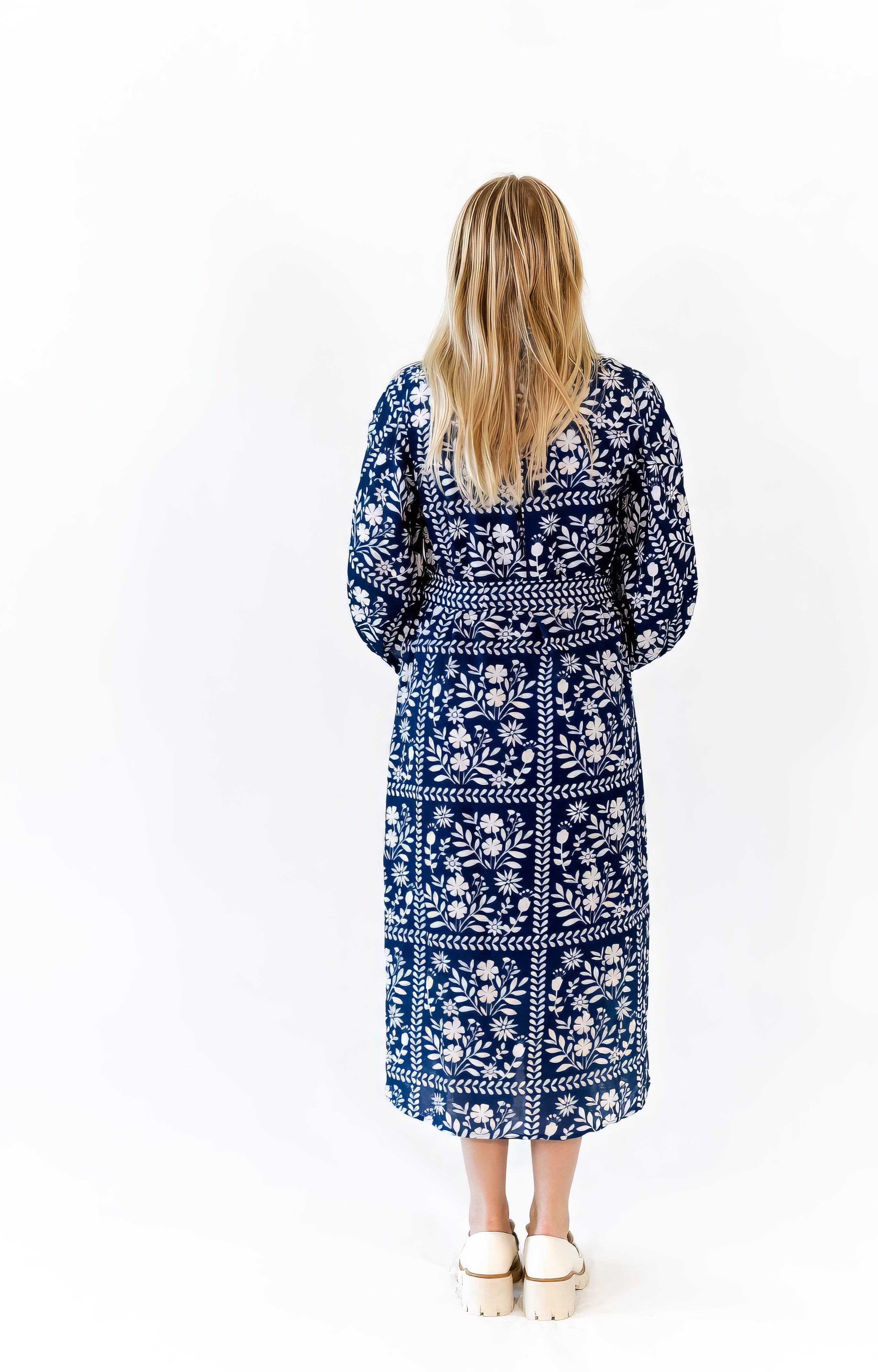 Ariel Mosaic Print Shirt Dress