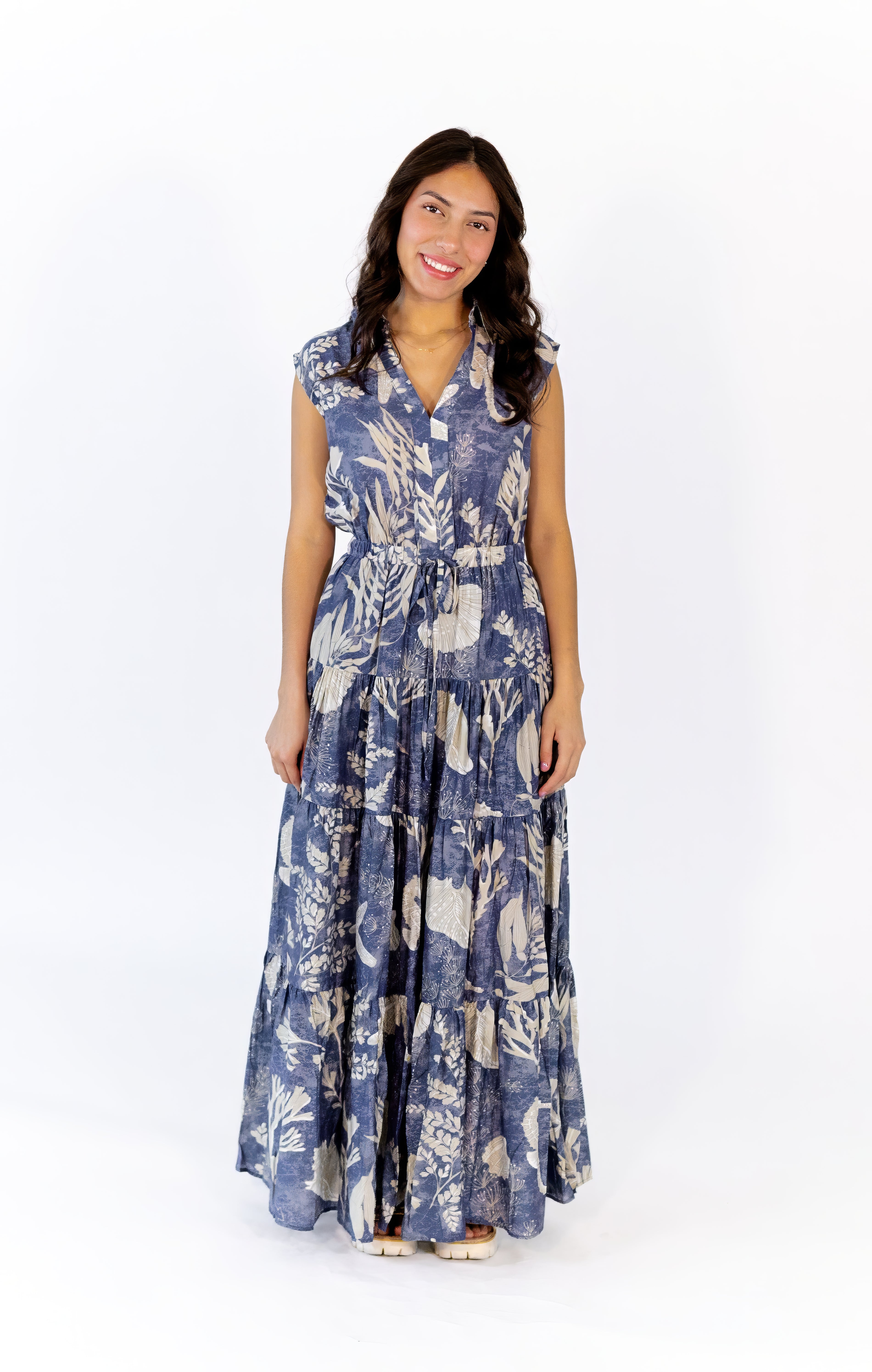 Seaside Tiered Maxi Dress