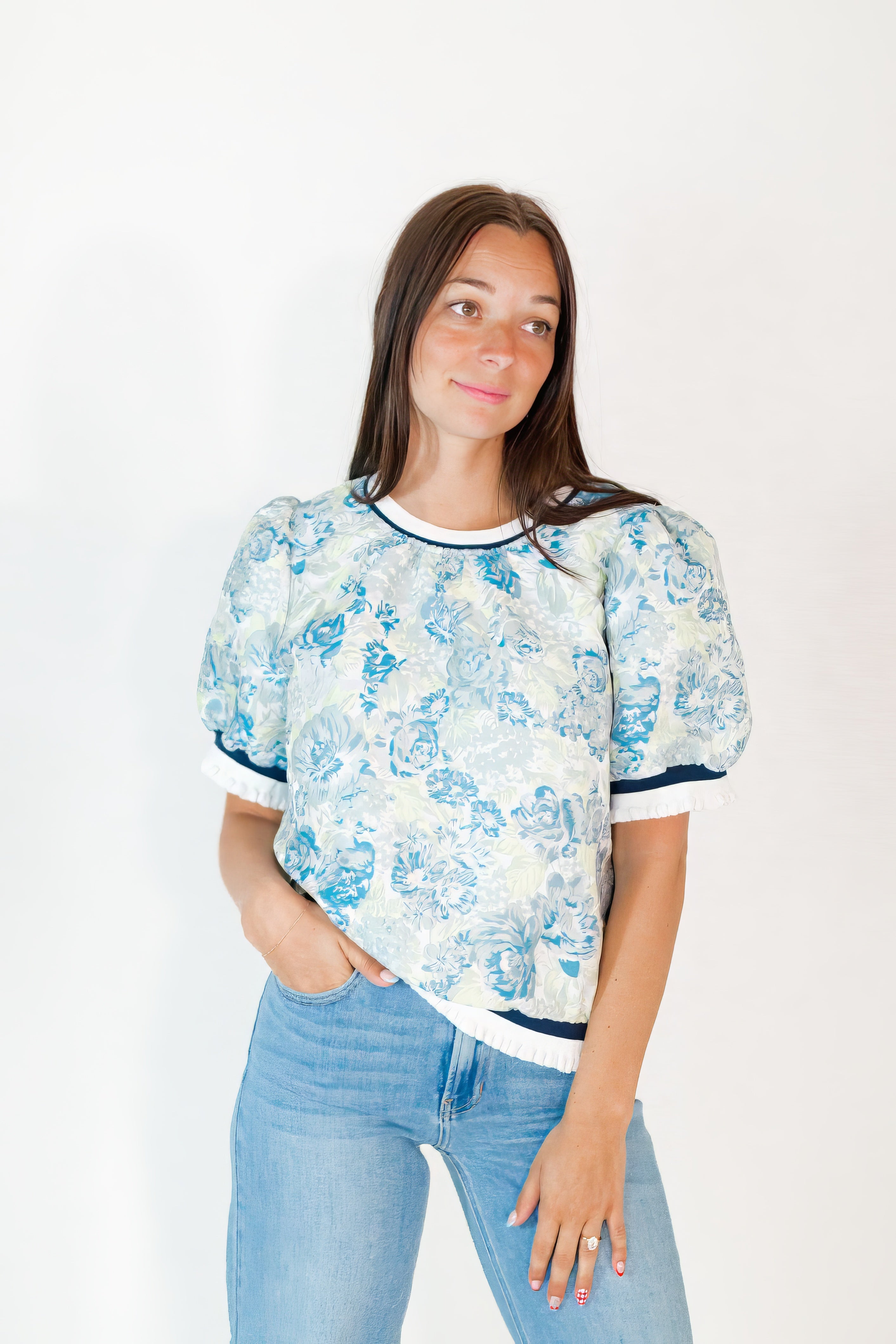 Habbane Jacquard Top