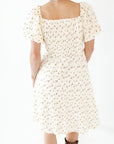 Melrose Textured Floral Midi