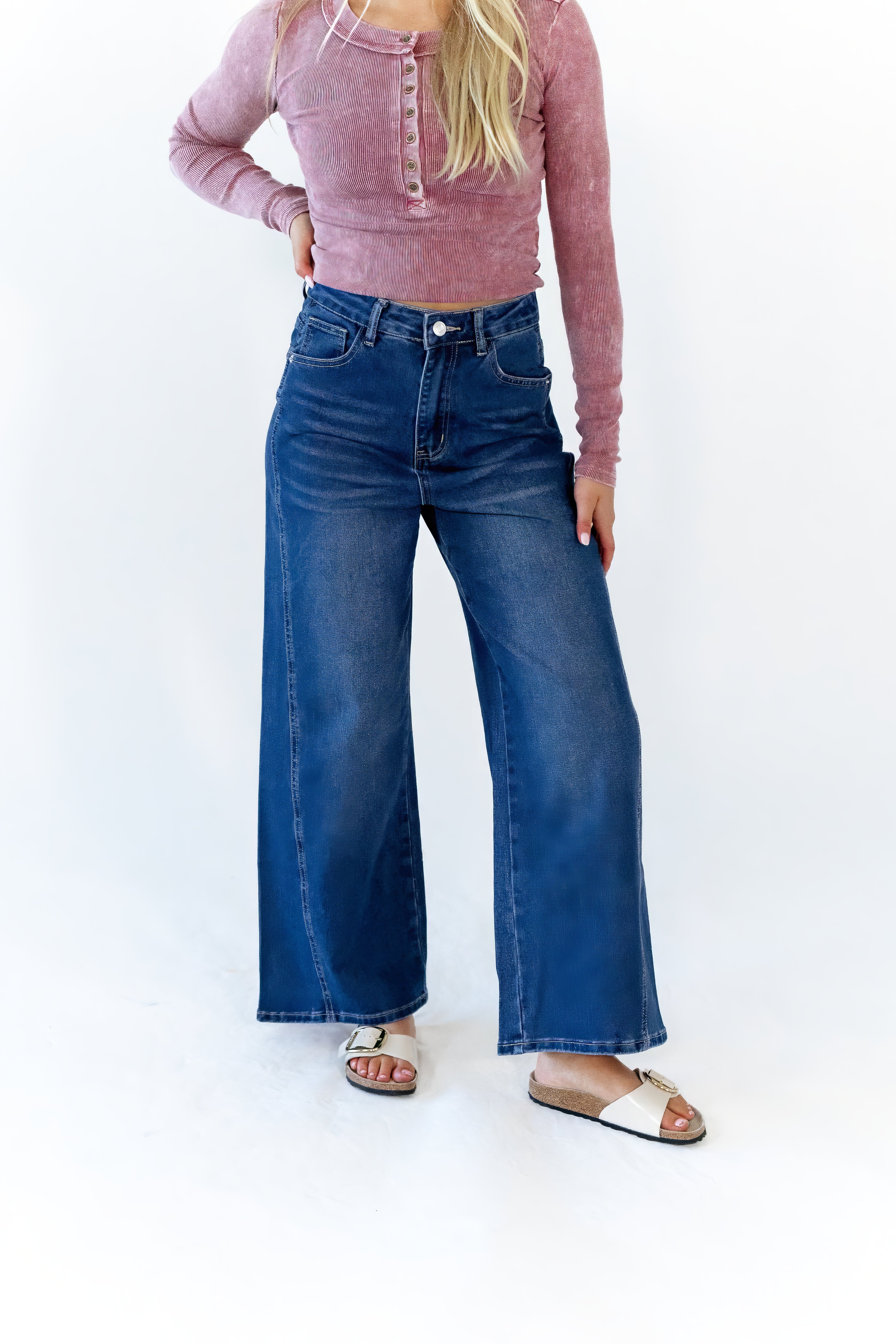 Jasmine Dark Wash Denim