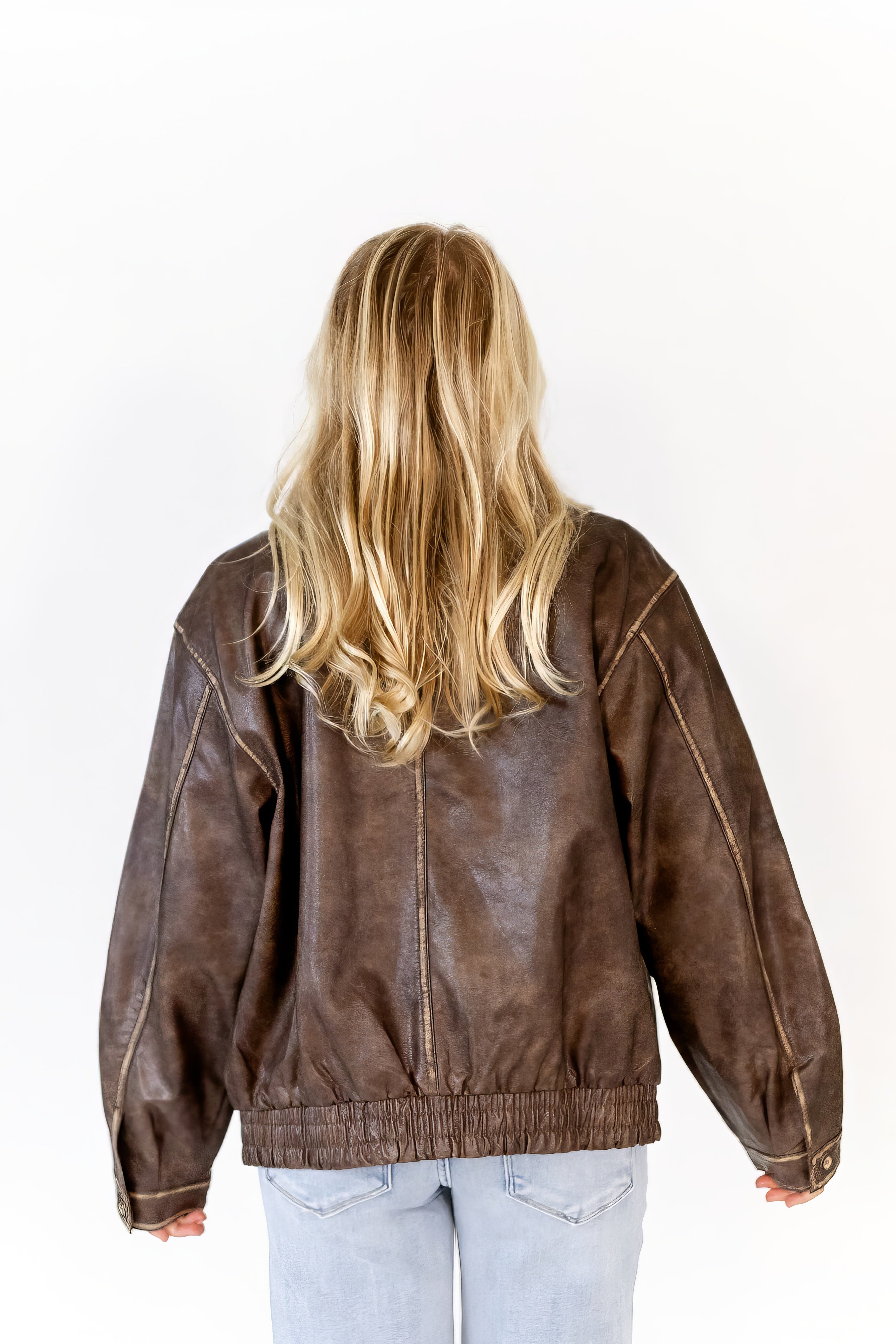 Allegra Zip-Up Bomber Jacket
