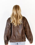 Allegra Zip-Up Bomber Jacket