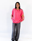 Angie Patchwork Pullover