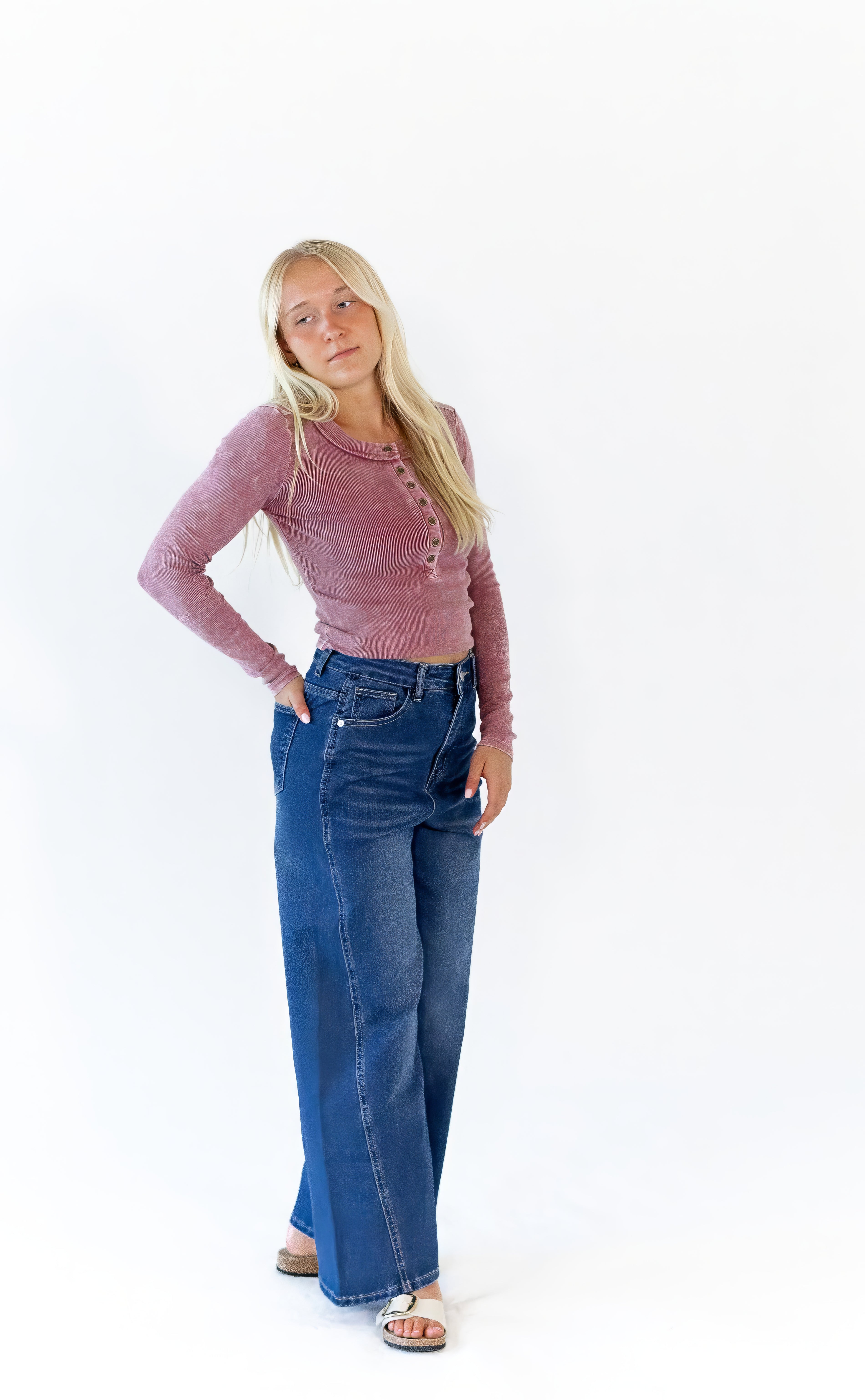 Jasmine Dark Wash Denim