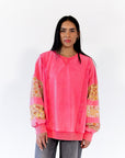 Angie Patchwork Pullover