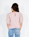 Hearth Scalloped Sleeve Top