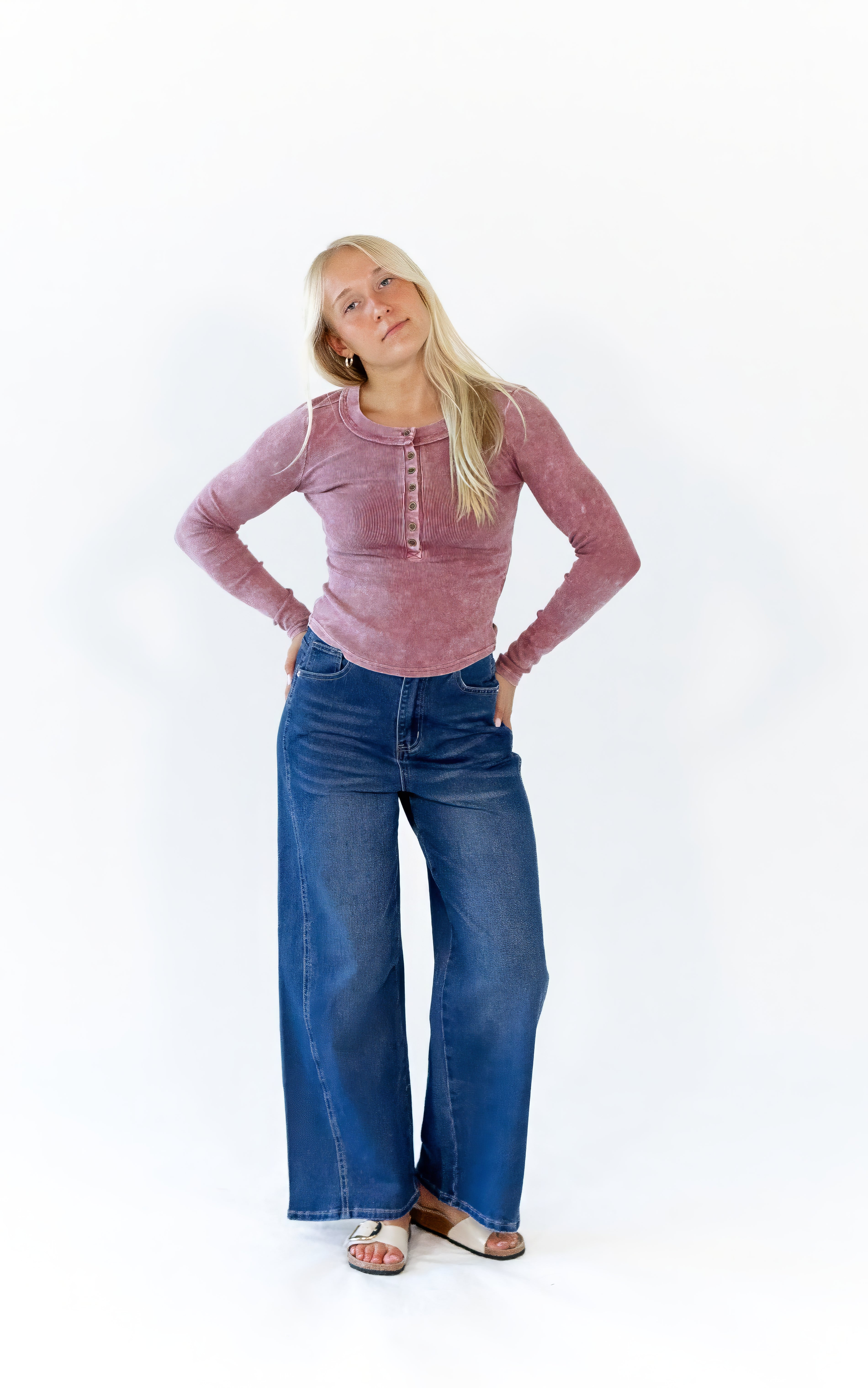 Jasmine Dark Wash Denim