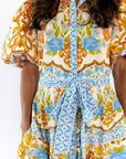 Louie Printed Midi Dress