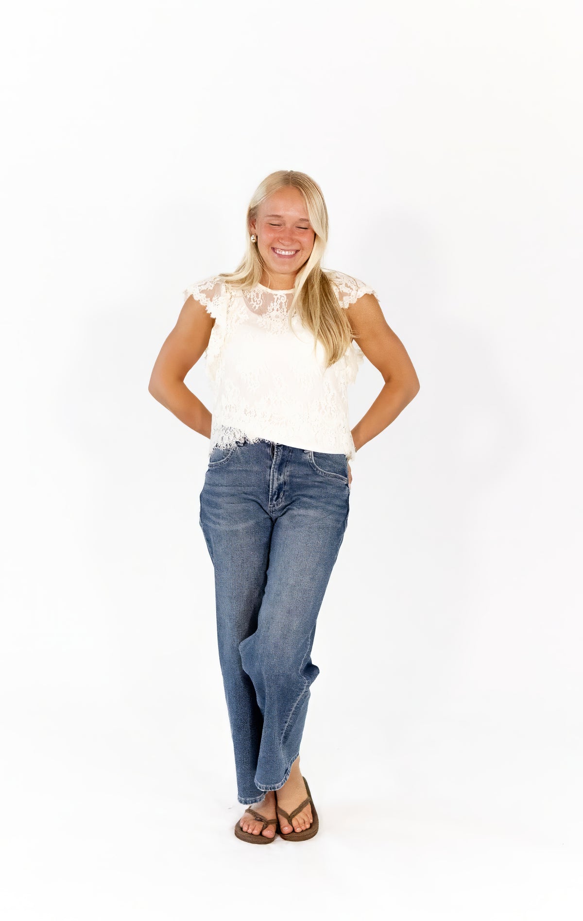 Shiloh Sheer Lace Top