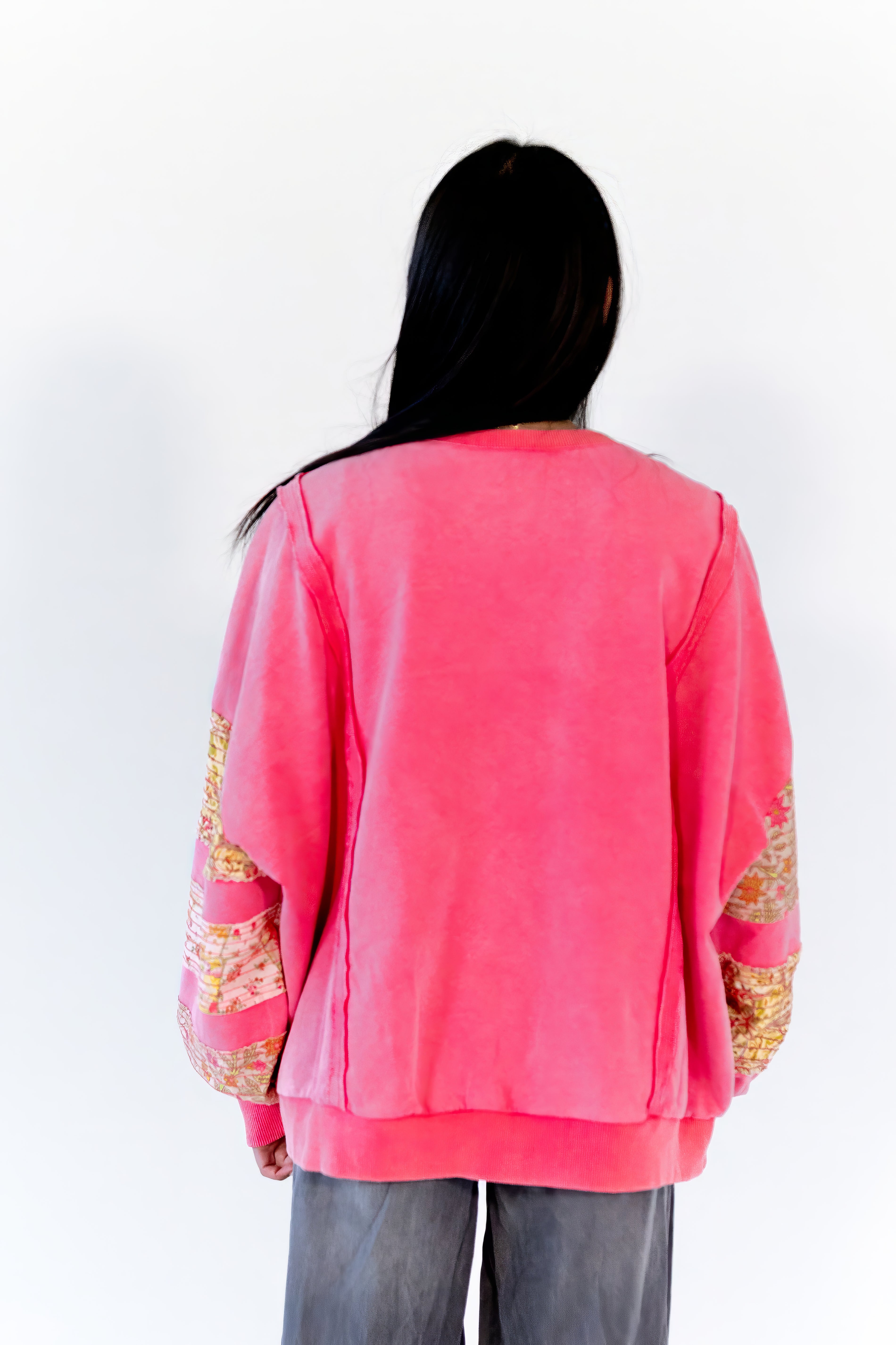 Angie Patchwork Pullover