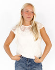 Shiloh Sheer Lace Top