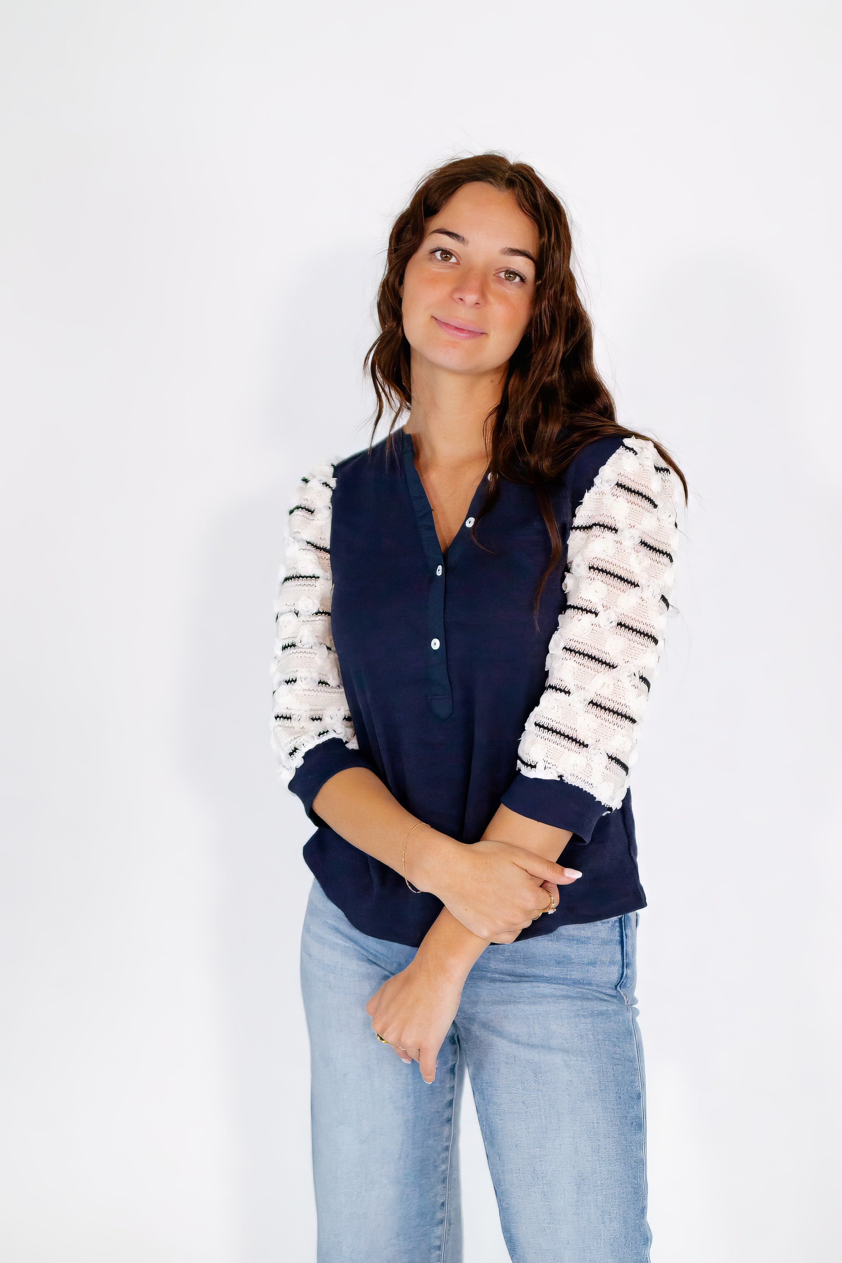 トップス alma ribbon tops Alma Ribbon Detailed top – Twirl Boutique