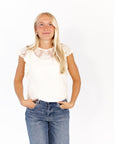 Shiloh Sheer Lace Top