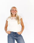 Shiloh Sheer Lace Top