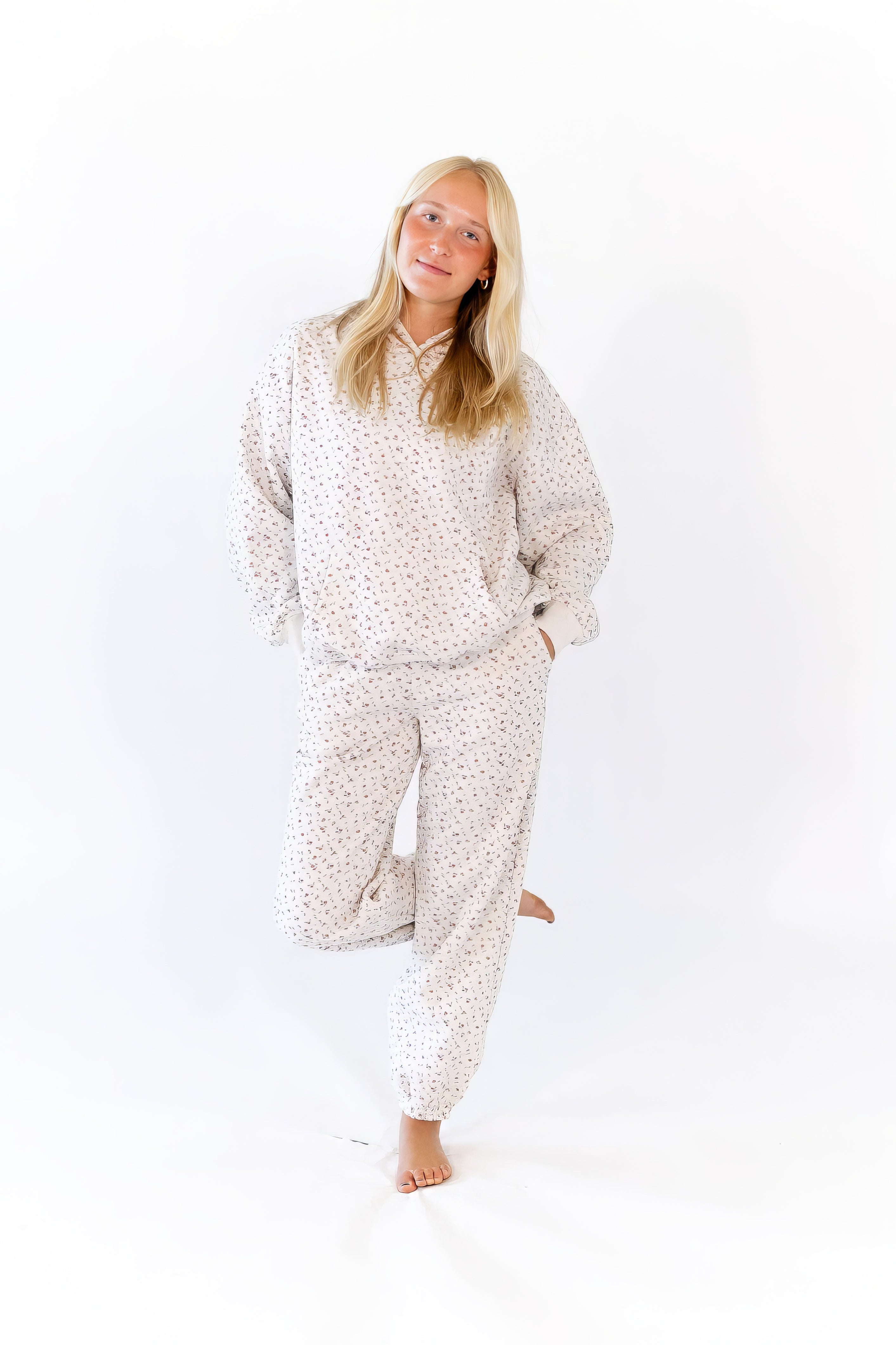 Trudy Floral Sweatpants
