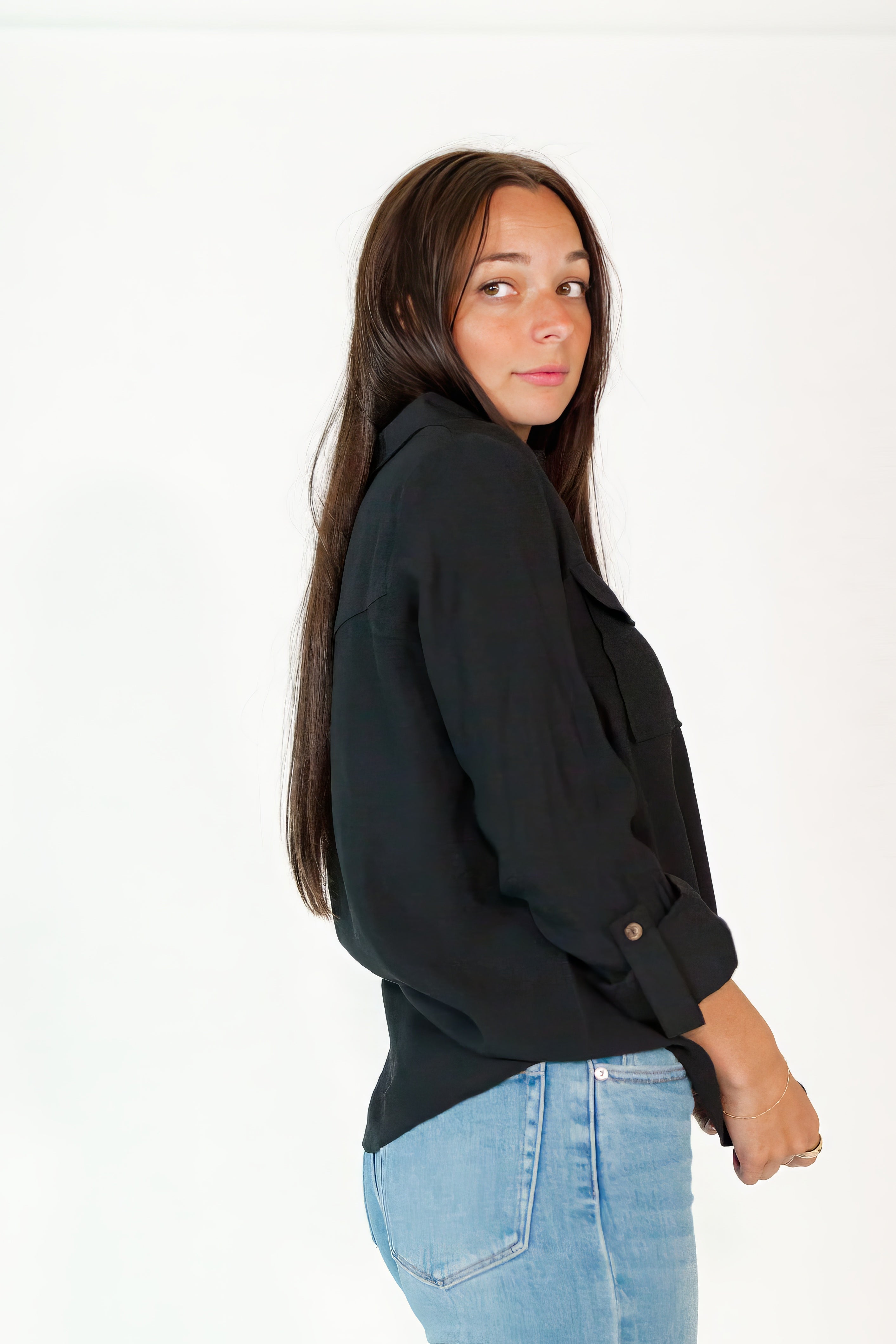 Bolton Button Up Top