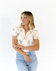 Cleo Floral Printed Top