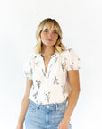 Cleo Floral Printed Top