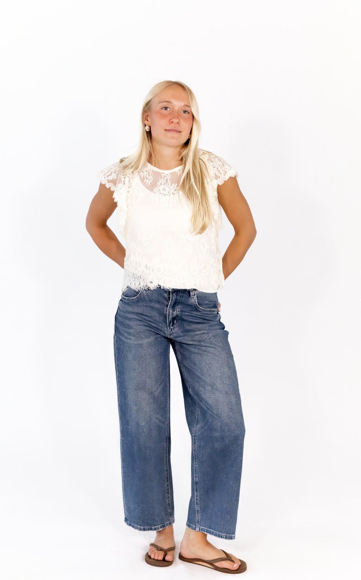 Shiloh Sheer Lace Top