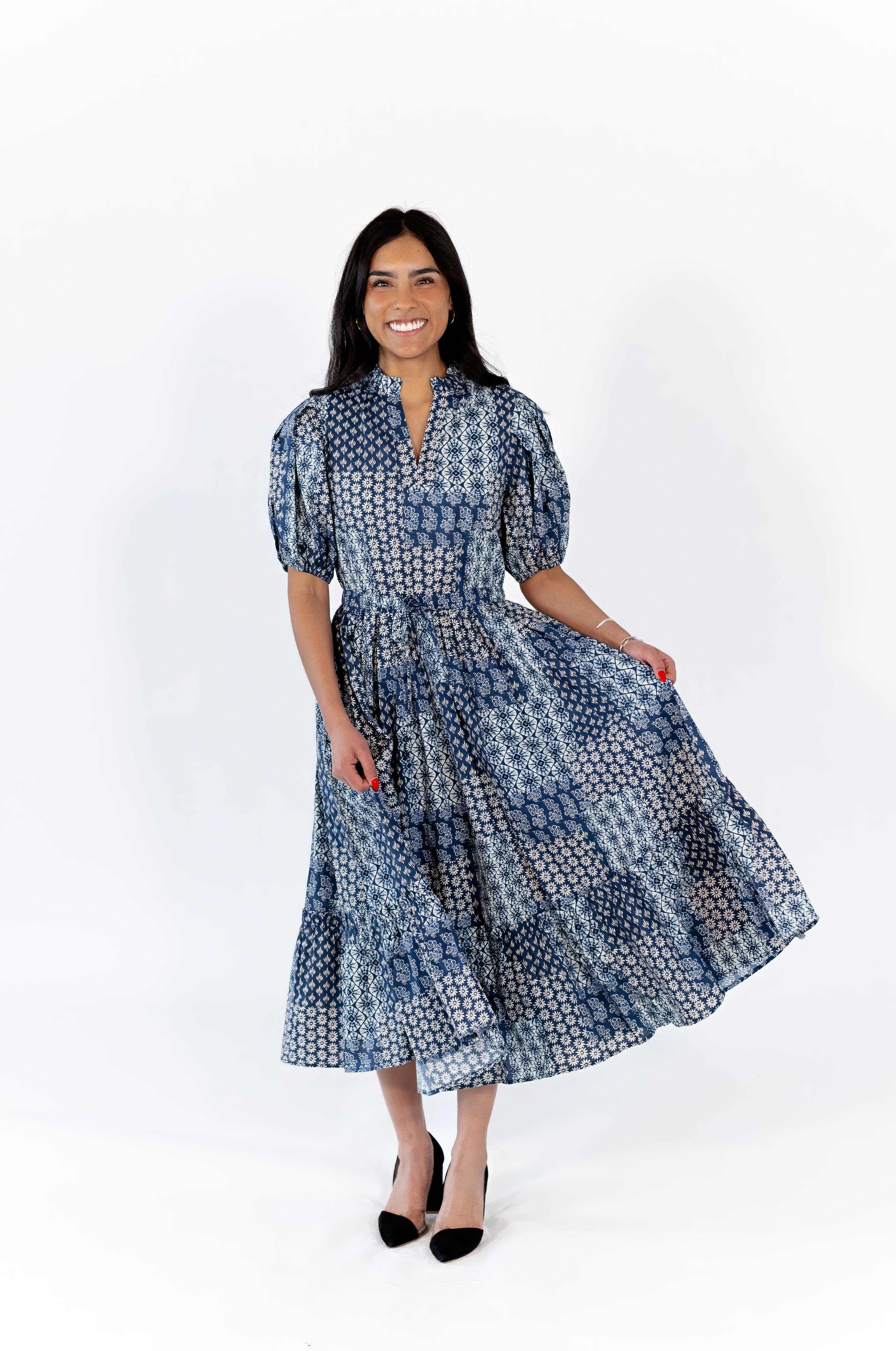 Emory Floral Printed Dress