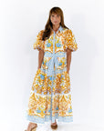 Louie Printed Midi Dress