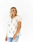 Cleo Floral Printed Top