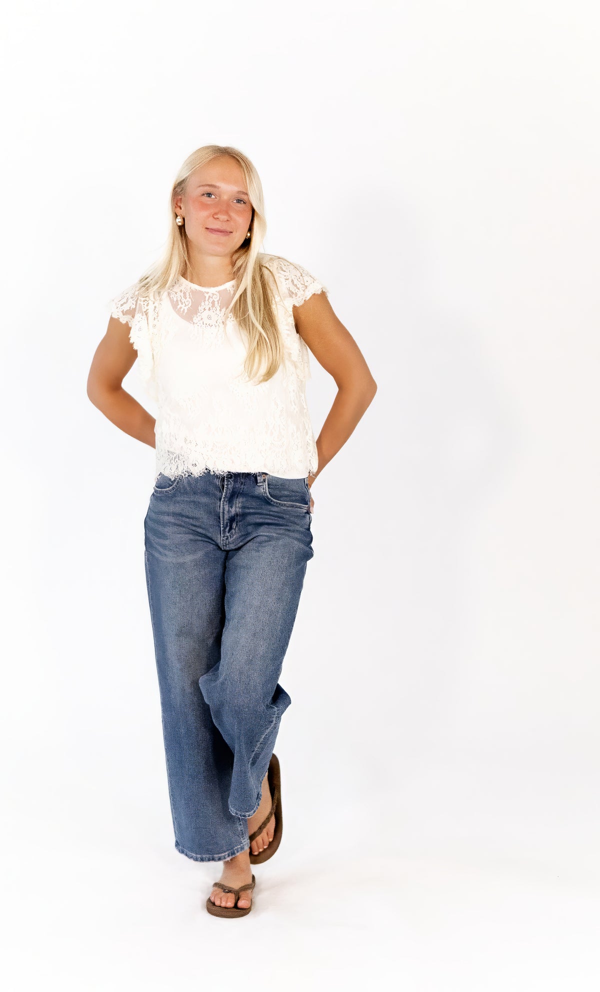 Shiloh Sheer Lace Top